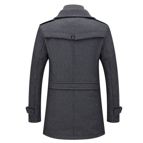 Warm men's coat