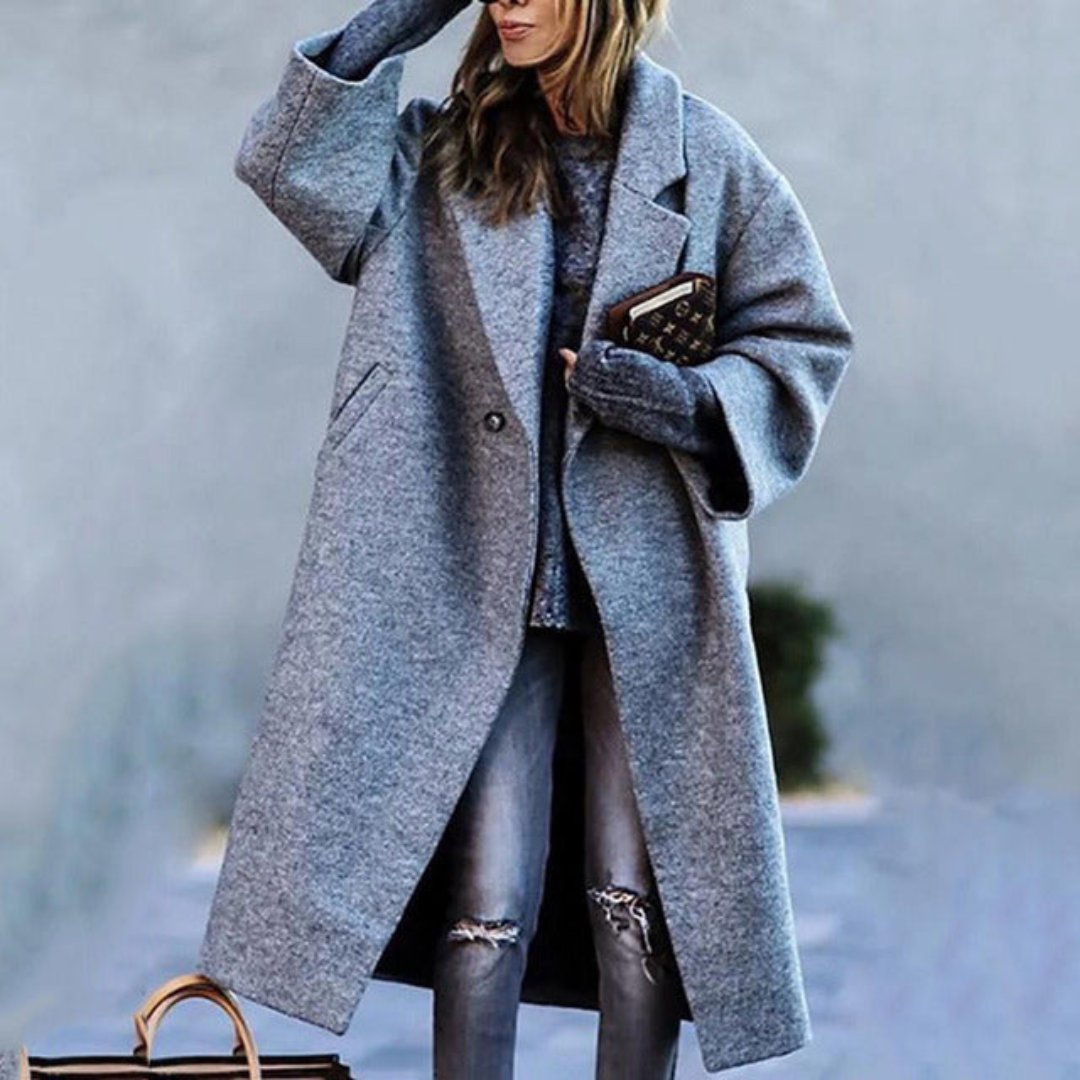 Karlinaina | Warm Long Coat For Women