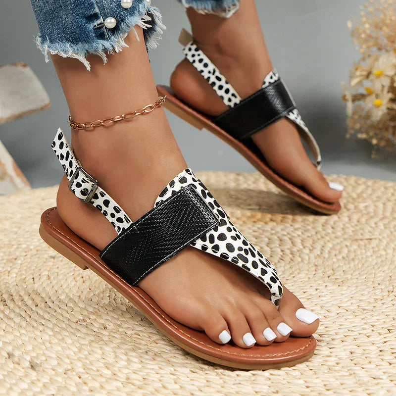 Casual slingback beach sandals