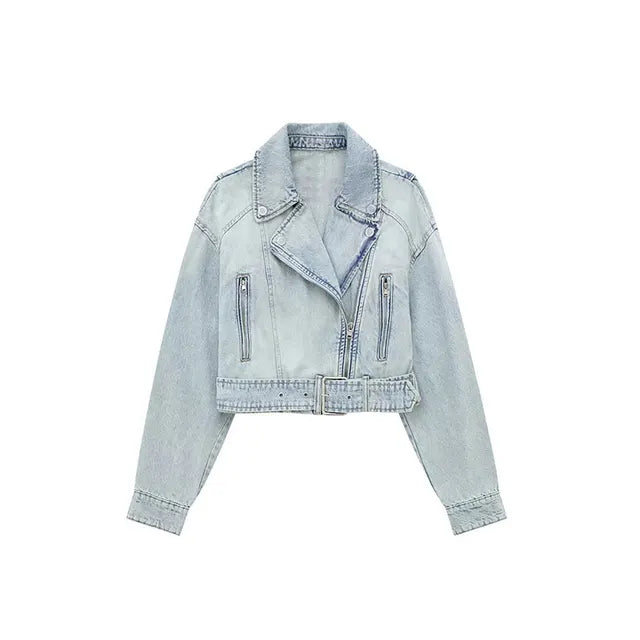 Adriana - Short Jacket Denim Chic