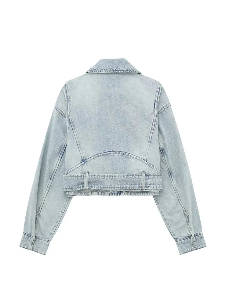 Adriana - Short Jacket Denim Chic