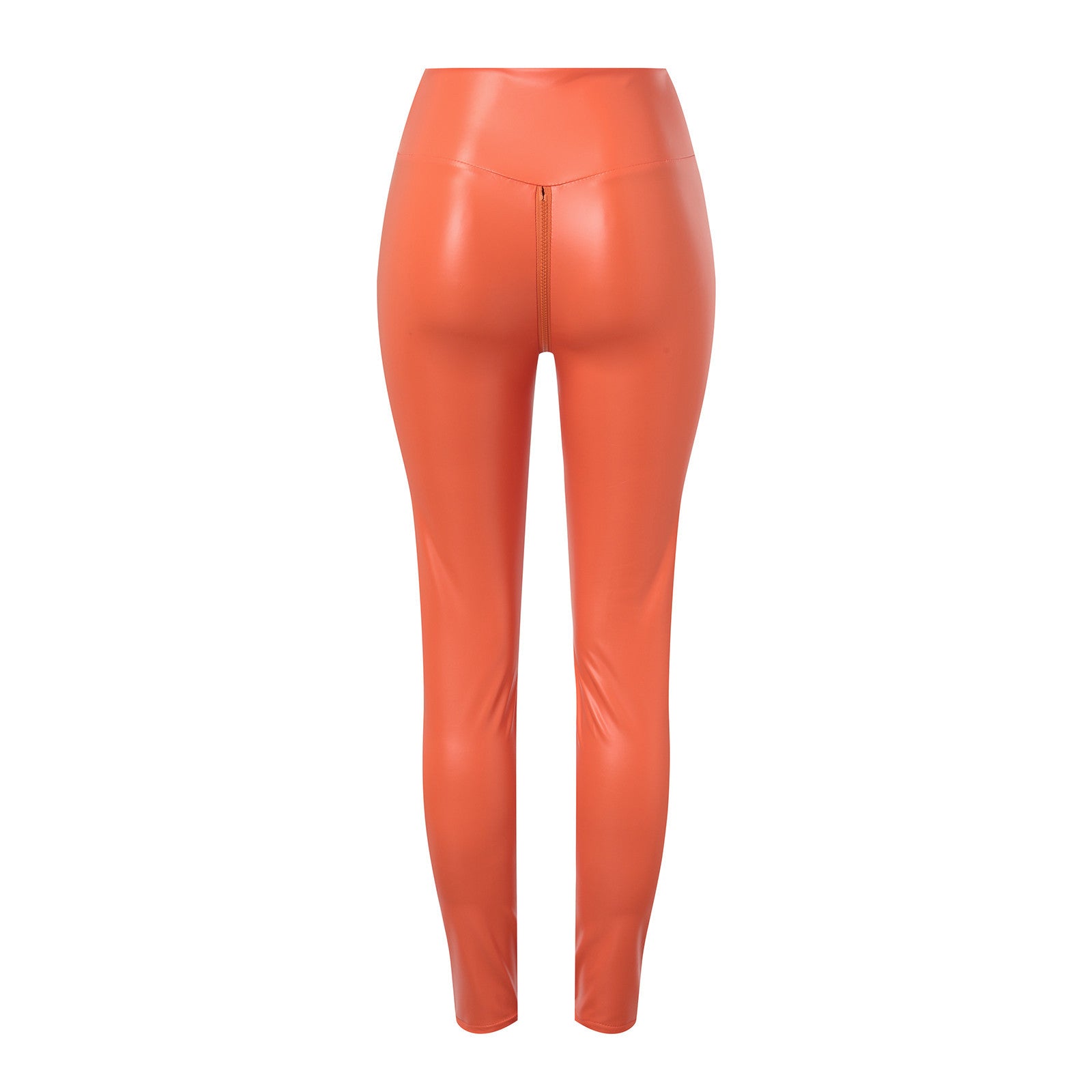 Imitation leather trousers for women - Sleek & Stylish