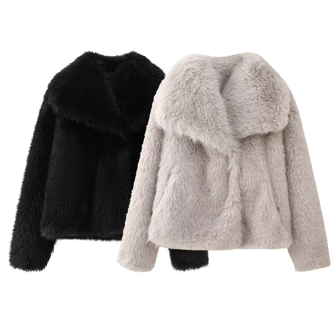 Elegant fur jacket