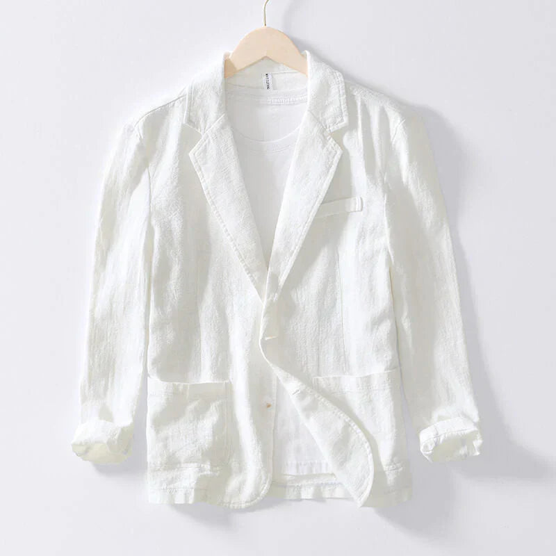 LINEN Mens Summer Jacket