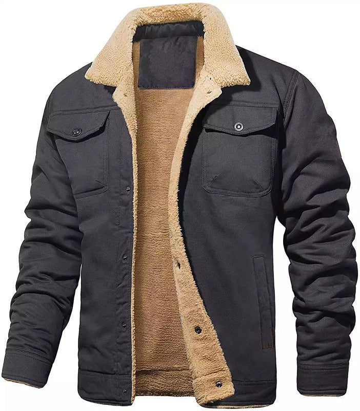 Lightweight bomber jacket for men