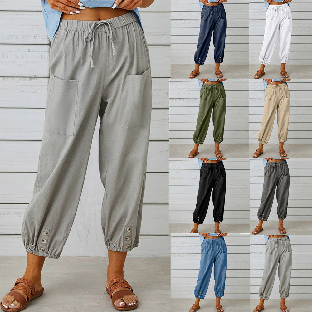 Wide leg pants for women