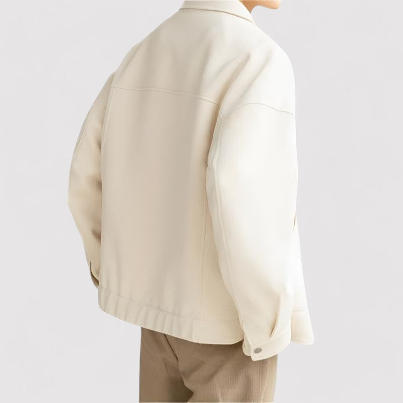 Ancien | Men's Classic Waffle Textured Overshirt