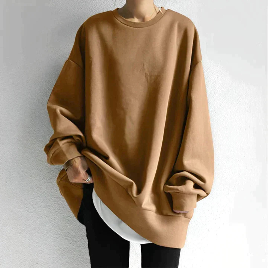 Owenaram | Oversized Long Sleeves Sweatshirt For Women