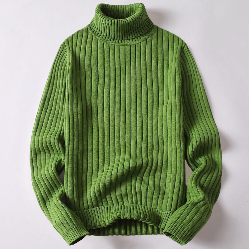 Juan™ - Men's Ribbed Turtleneck Jumper