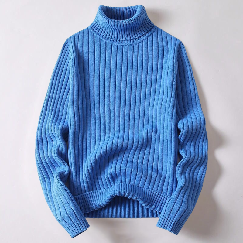 Juan™ - Men's Ribbed Turtleneck Jumper