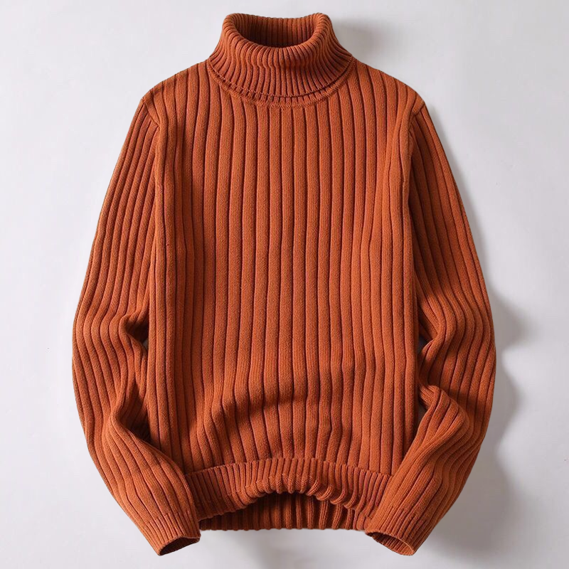 Juan™ - Men's Ribbed Turtleneck Jumper