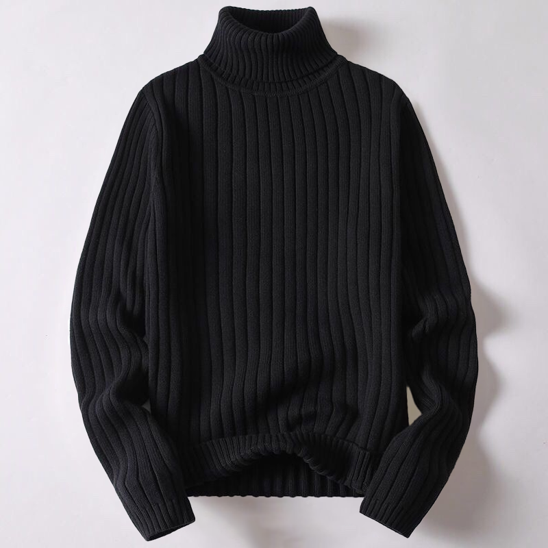 Juan™ - Men's Ribbed Turtleneck Jumper