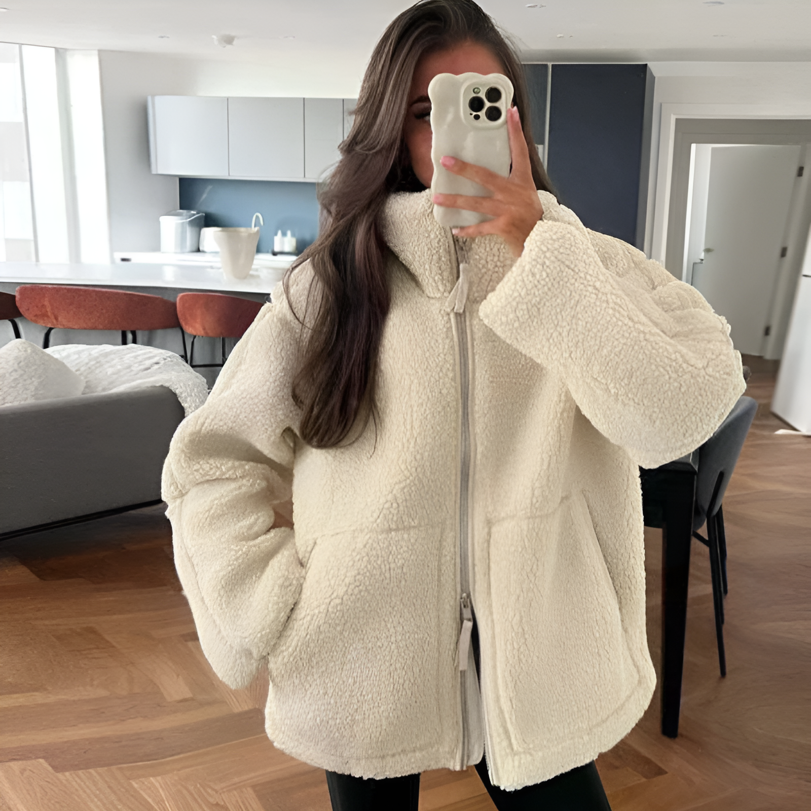 Ancien | Teddy Fleece Jacket for Women