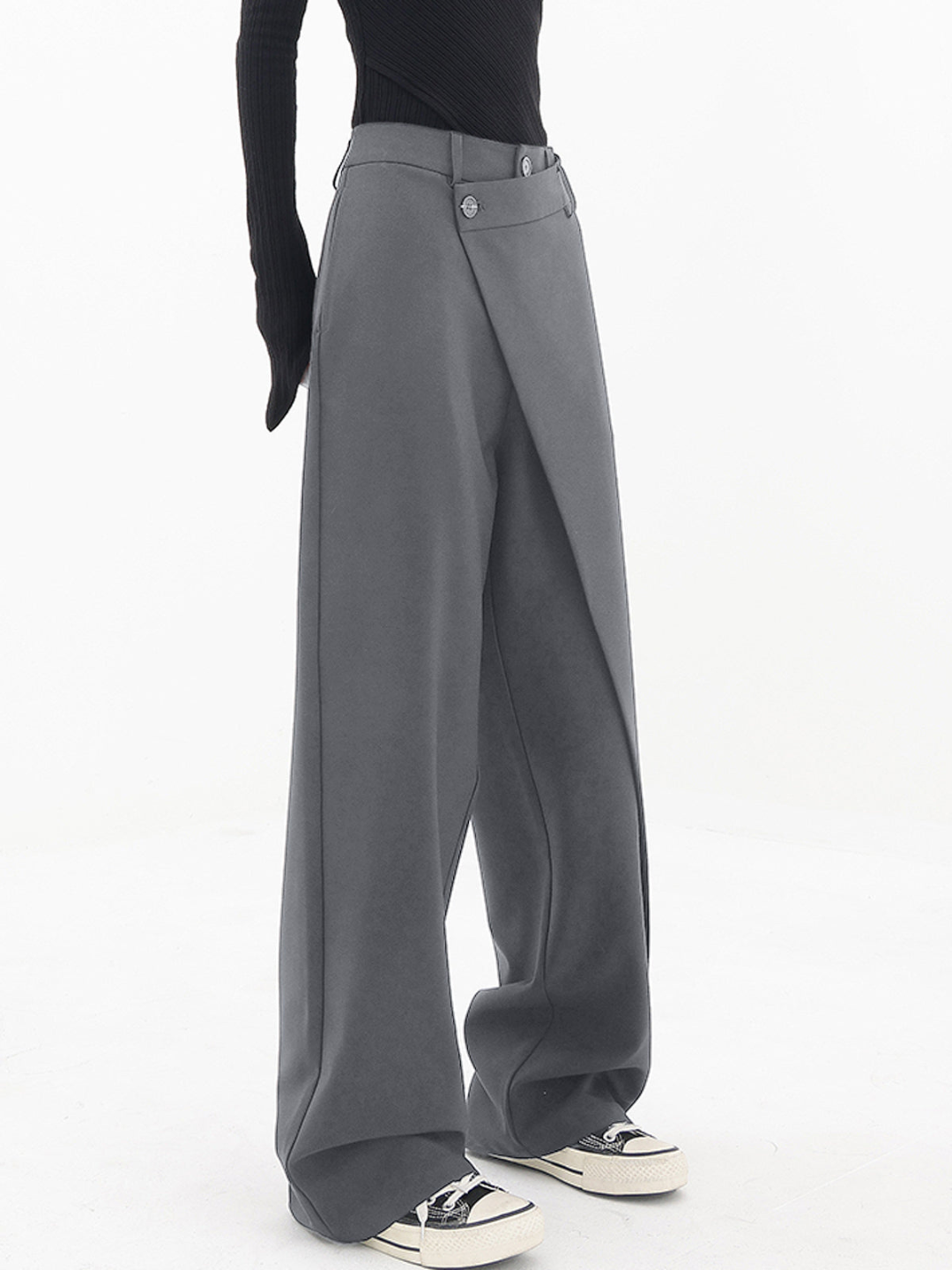 Tina™ - Wide Cross-Front Trousers for Women