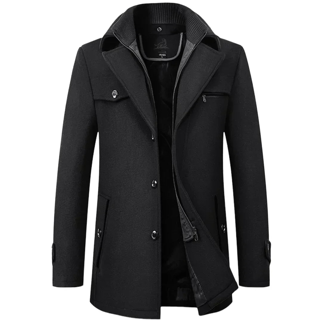 Maximilian | Classic wool coat for men