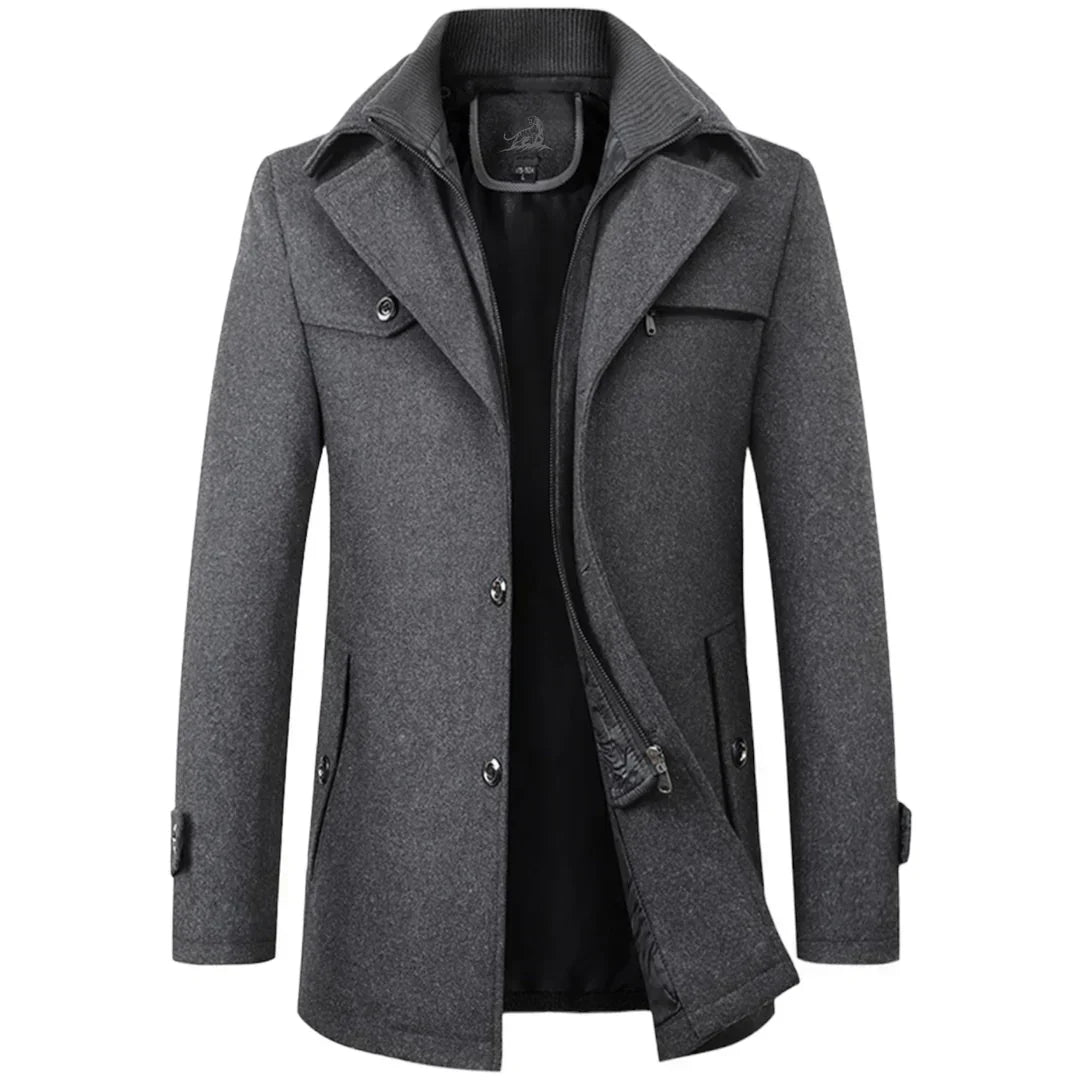 Maximilian | Classic wool coat for men