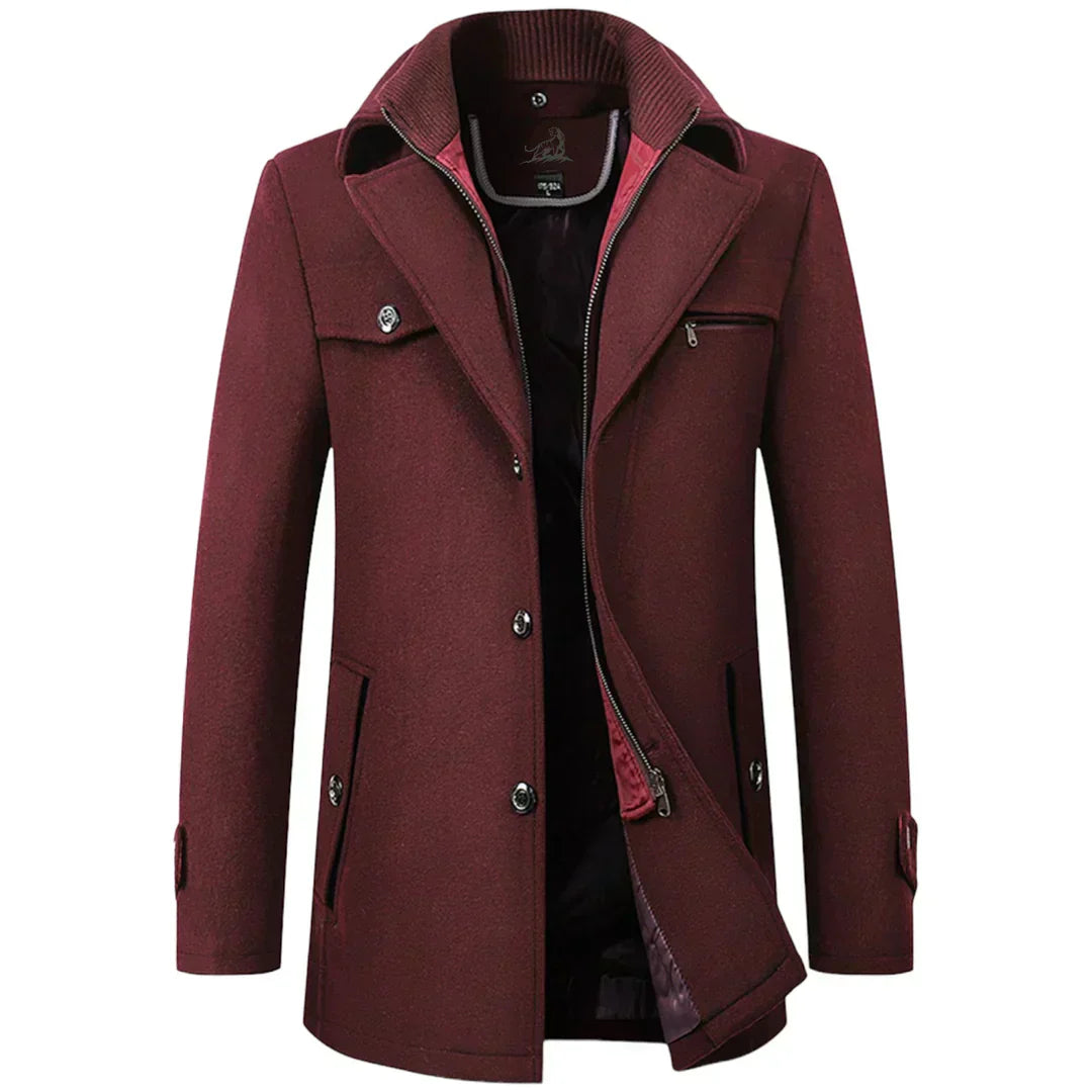 Maximilian | Classic wool coat for men