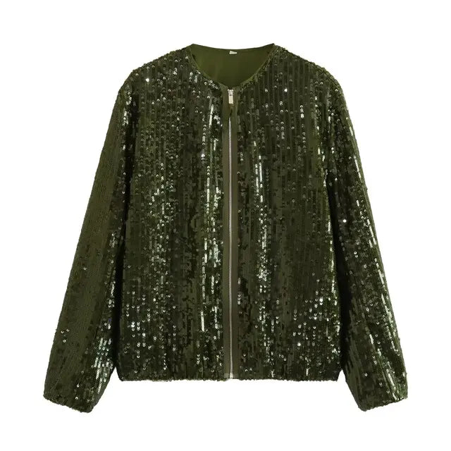 Shiny high street jacket