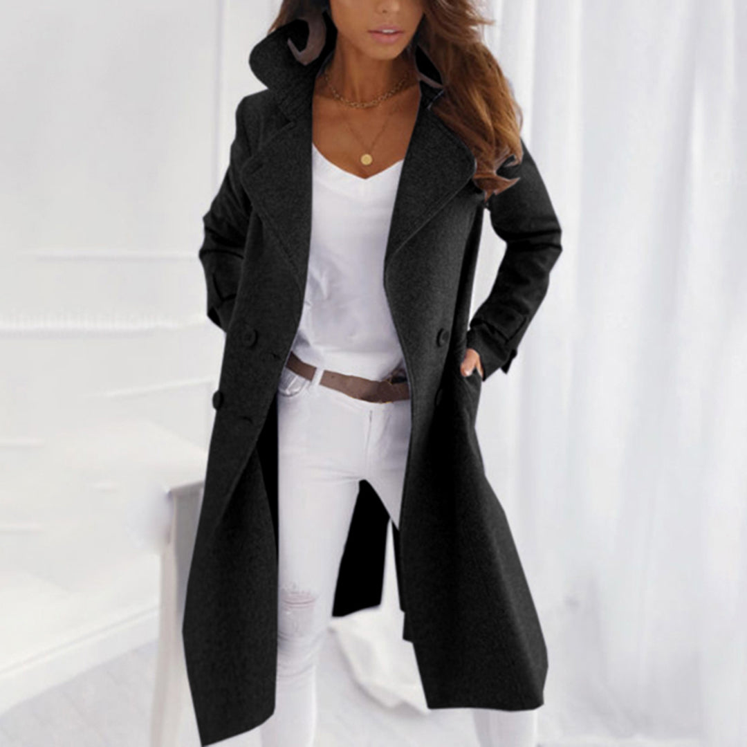 Jonisa | Long Warm Trench Coat for Women