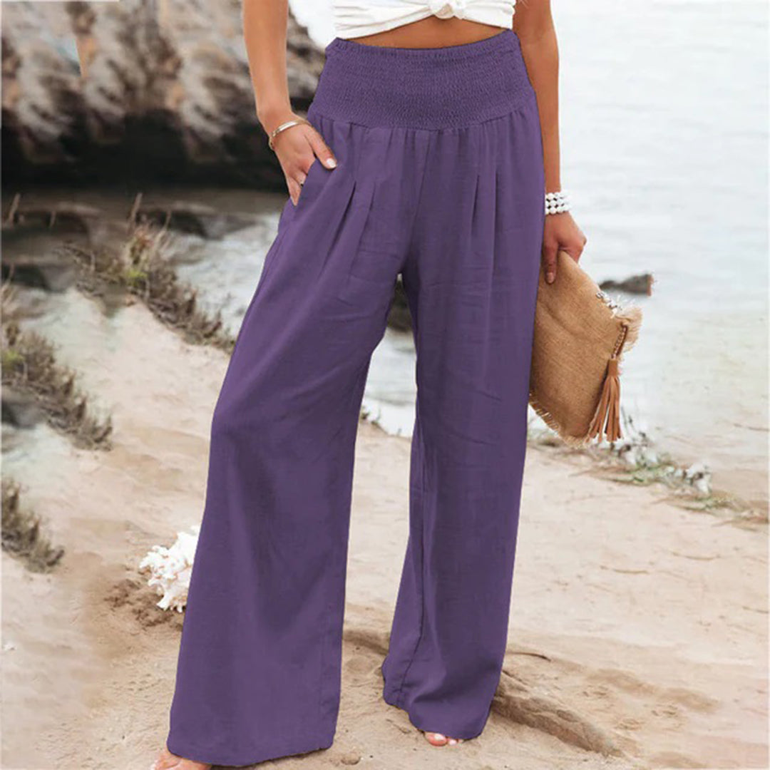 ADAHLIA - Elegant summer pants