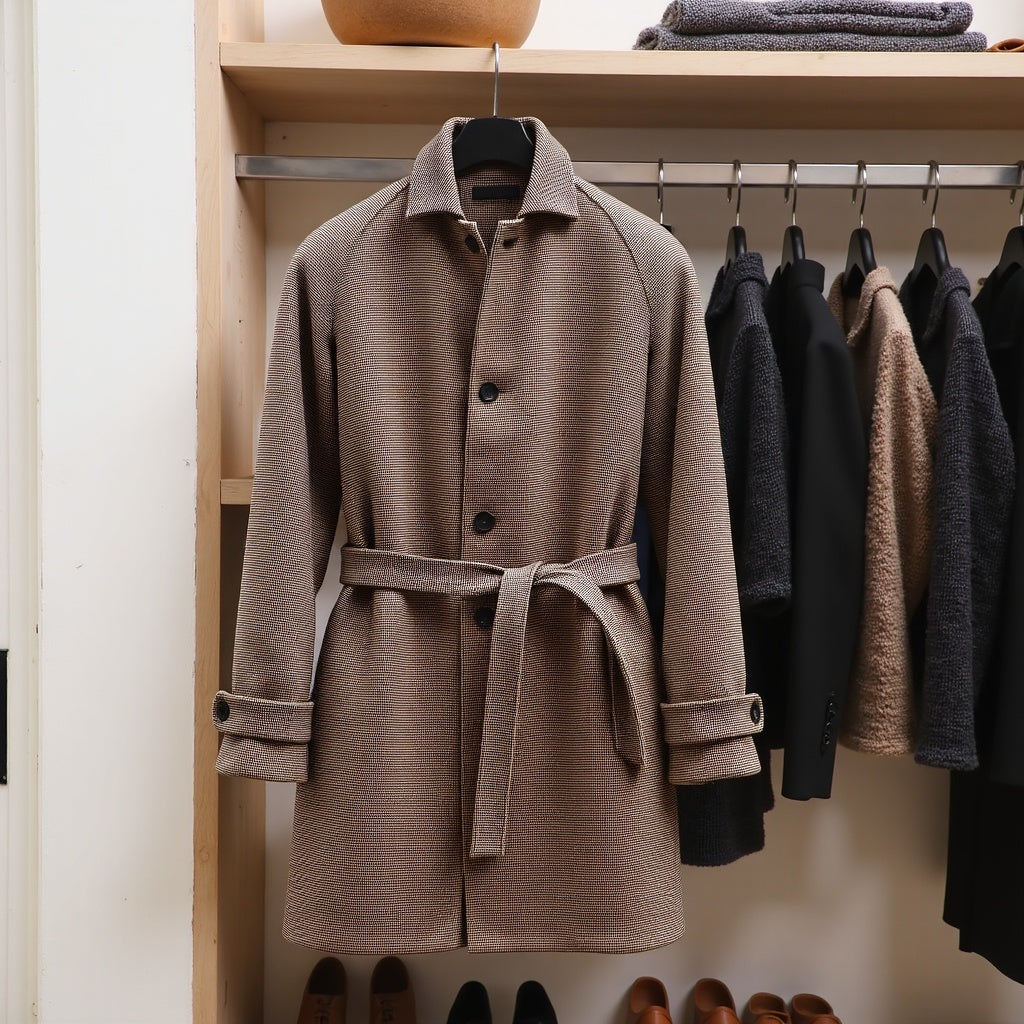 Ancien | Men's Hampton Wool Trenchcoat