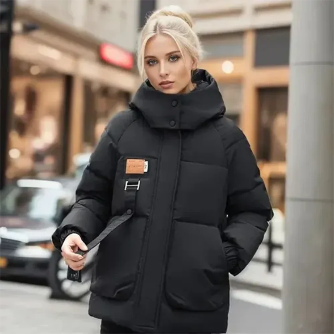 Raynalim | Hooded Winter Down Jacket For Women