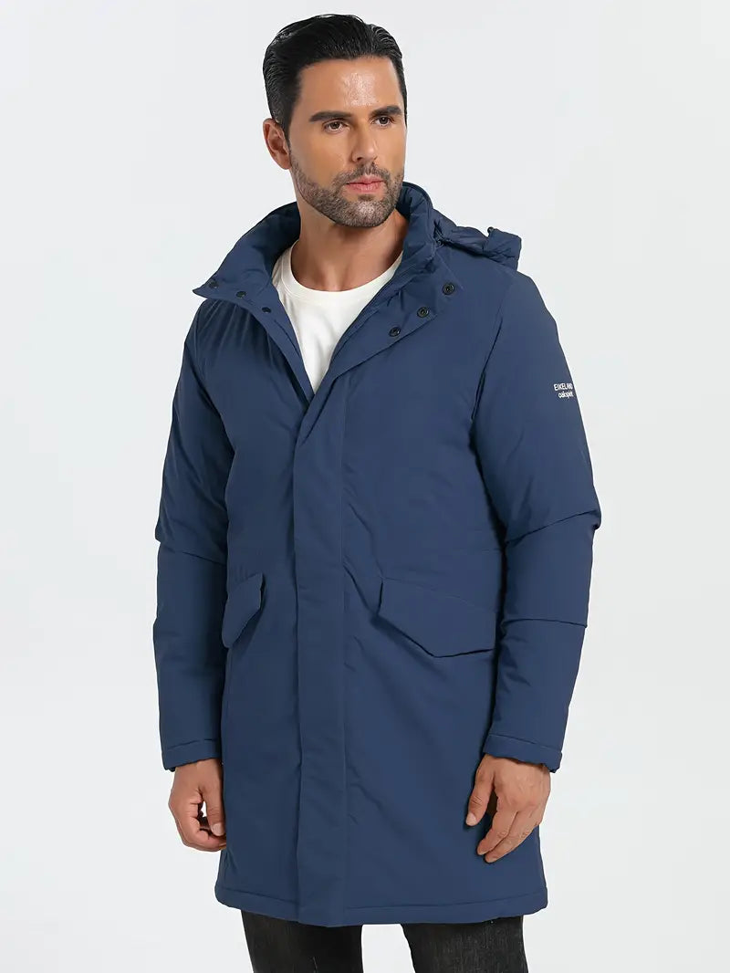 Oakspirit men's jacket with long hood Coat, water resistant