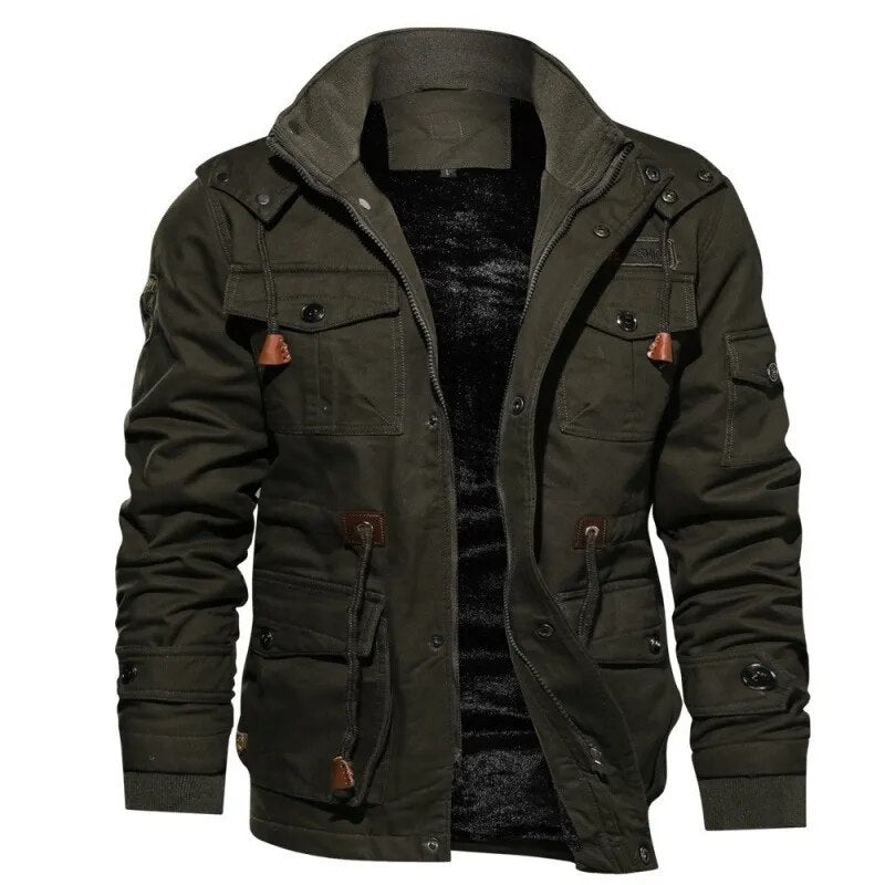 AK Fashion - Military winter jacket for men