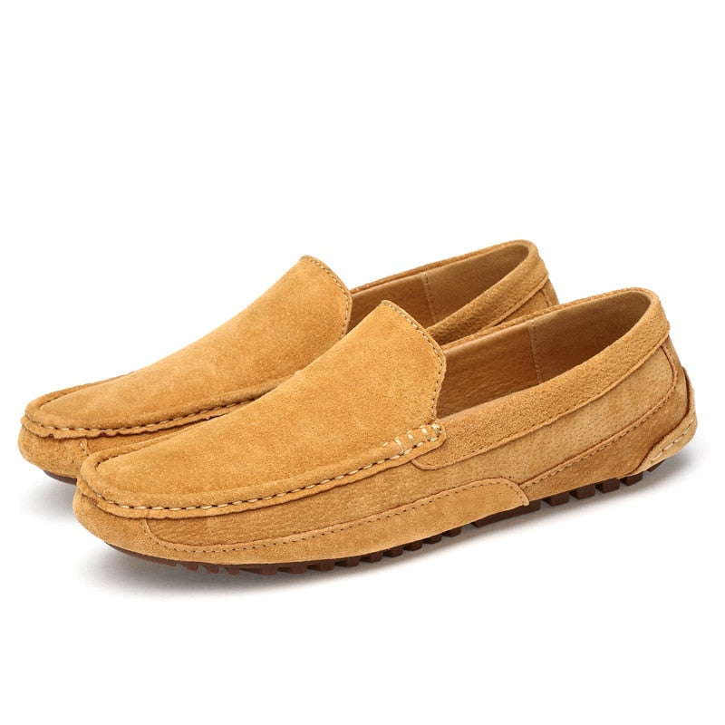 Suede loafer