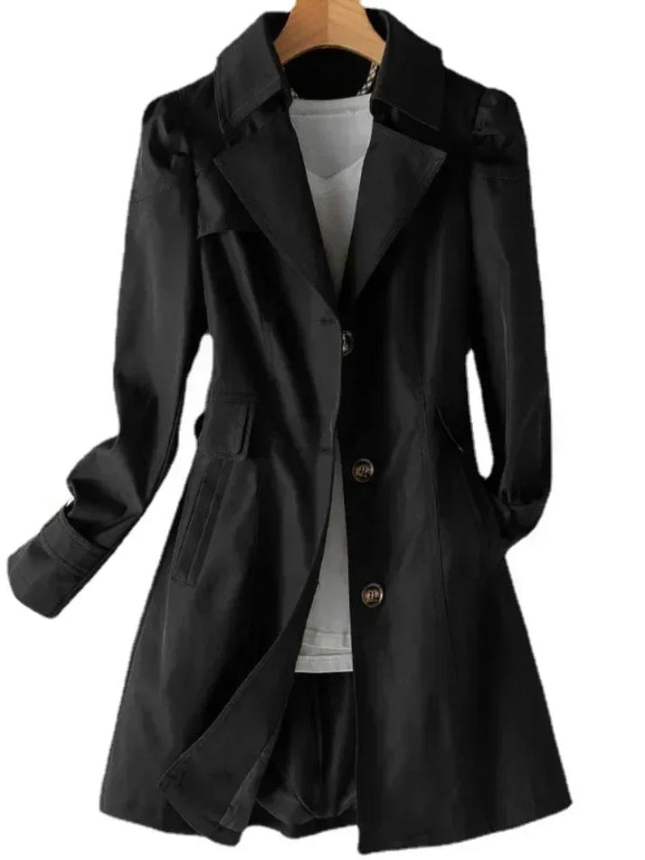 Mid-Length Trench Coat