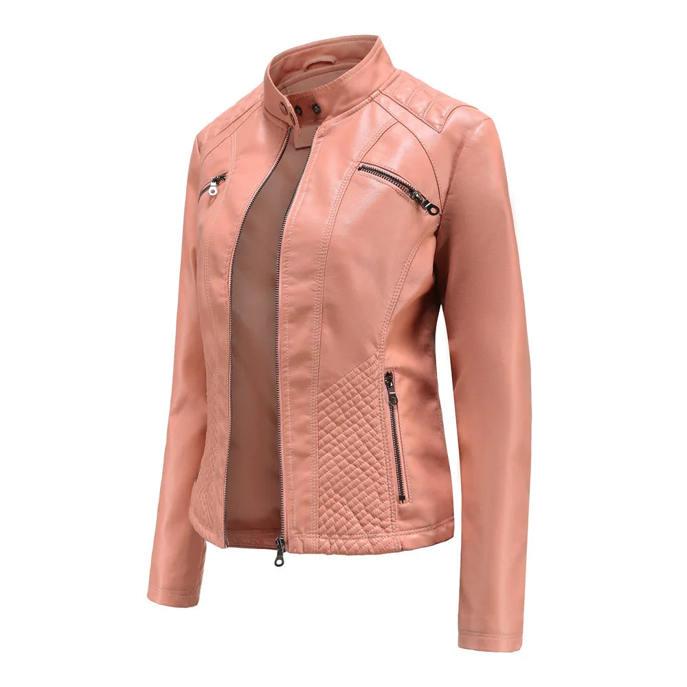 Fashionable Leather Jacket For Women