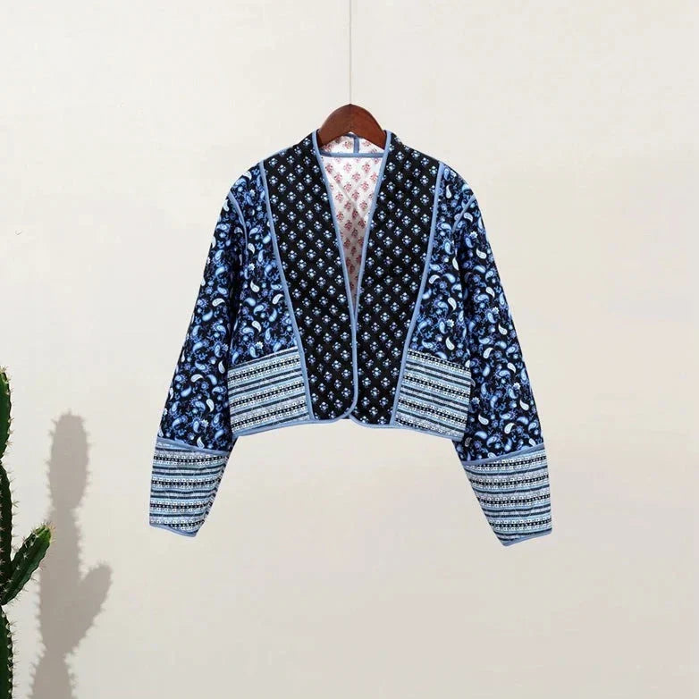 Reversible cotton jacket for women