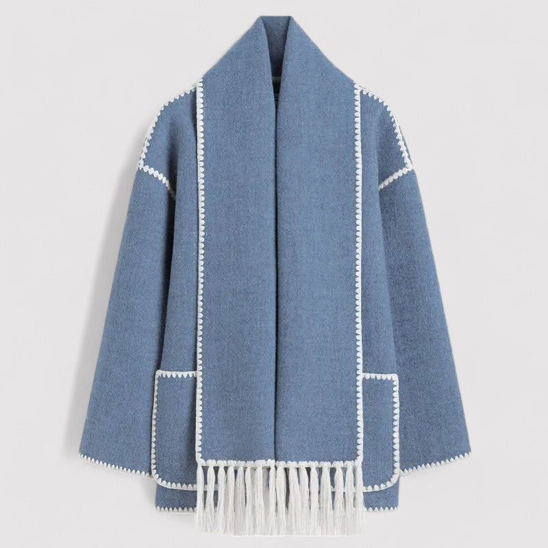 Ancien | Fringed Scarf Jacket