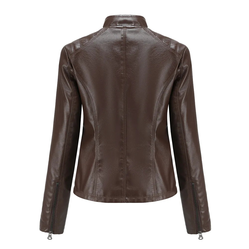 Fashionable Leather Jacket For Women