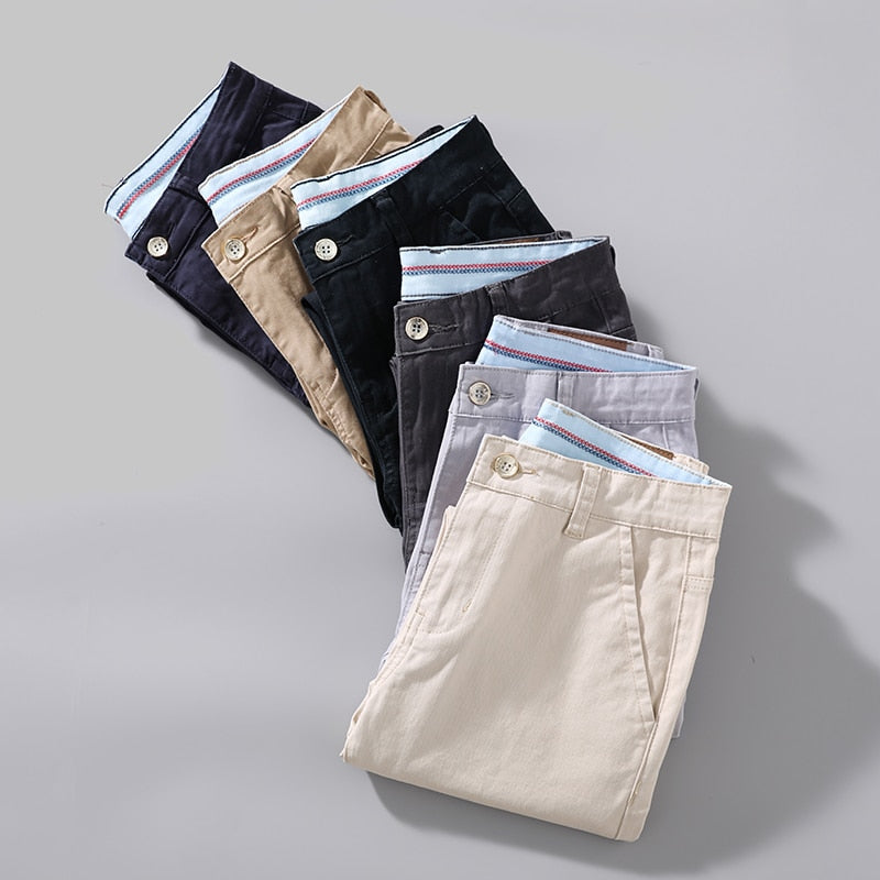 Business cotton Men's Trousers