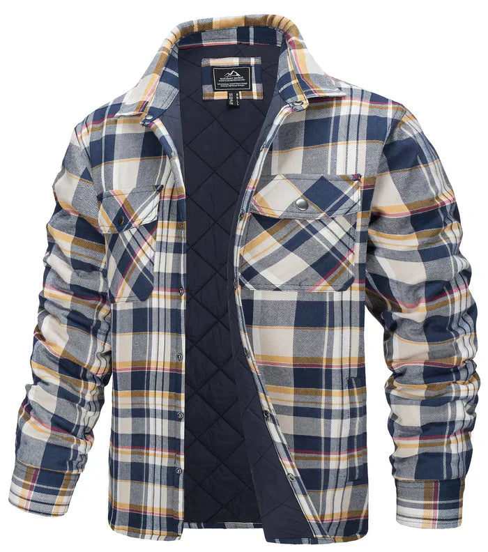 Lined flannel jacket