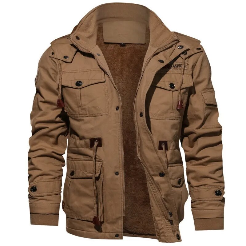 AK Fashion - Military winter jacket for men