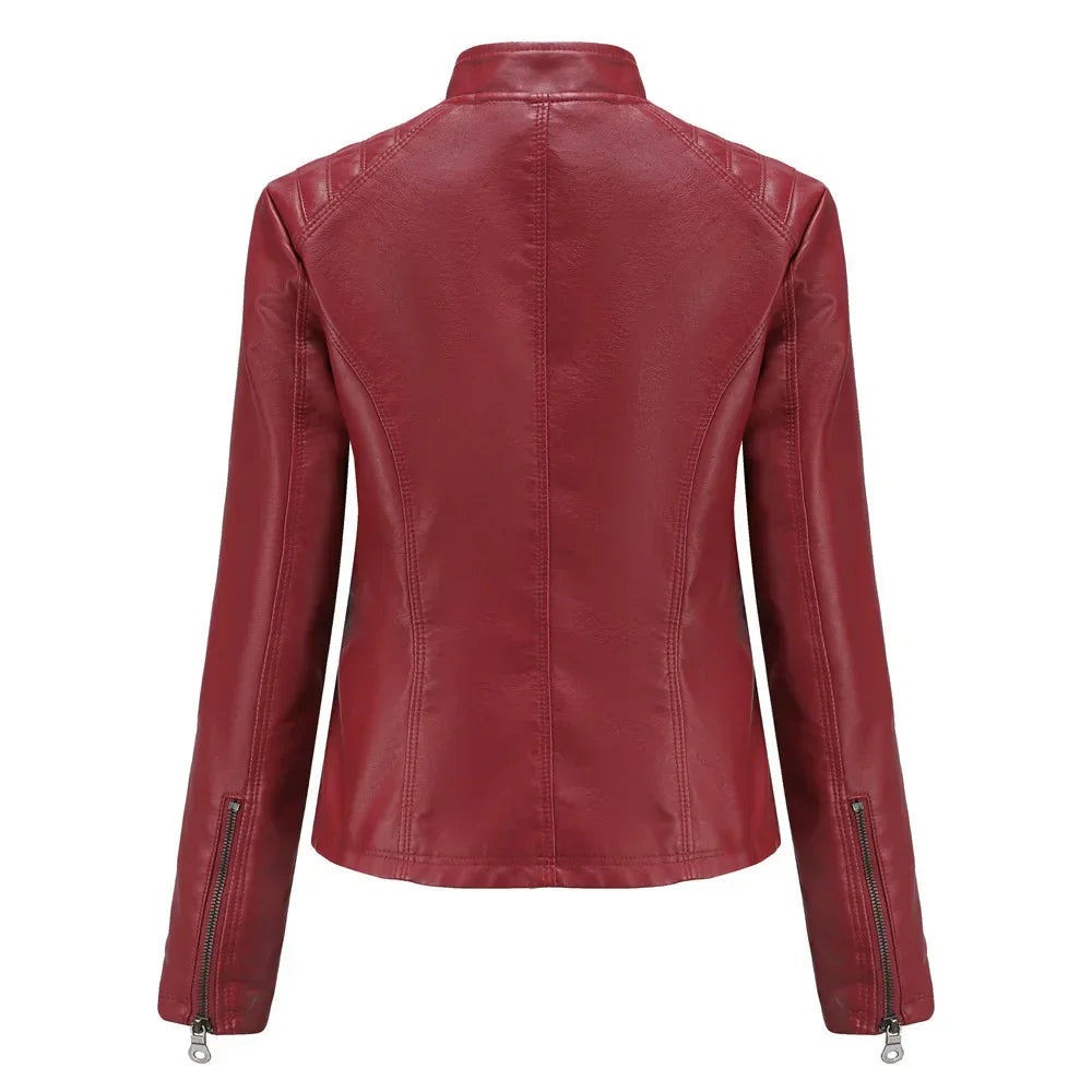 Fashionable Leather Jacket For Women