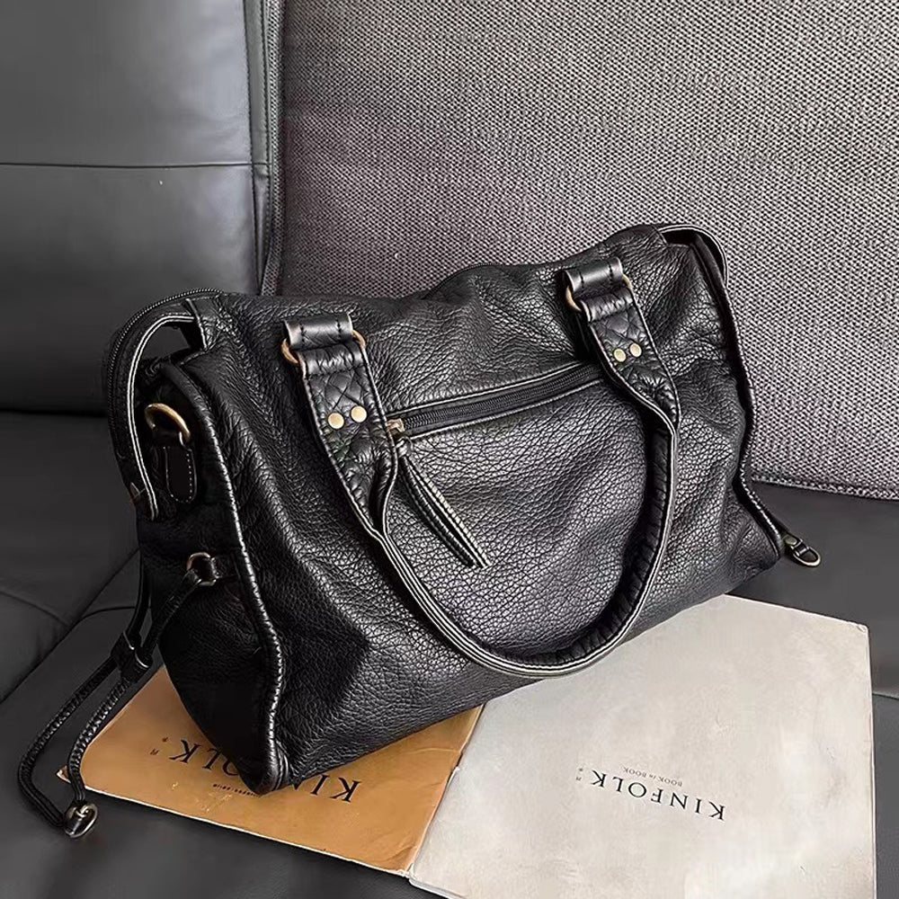 Black Handbag for Classes - Rachel