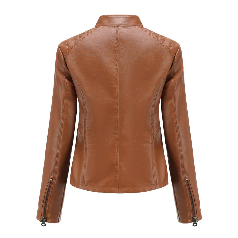 Fashionable Leather Jacket For Women