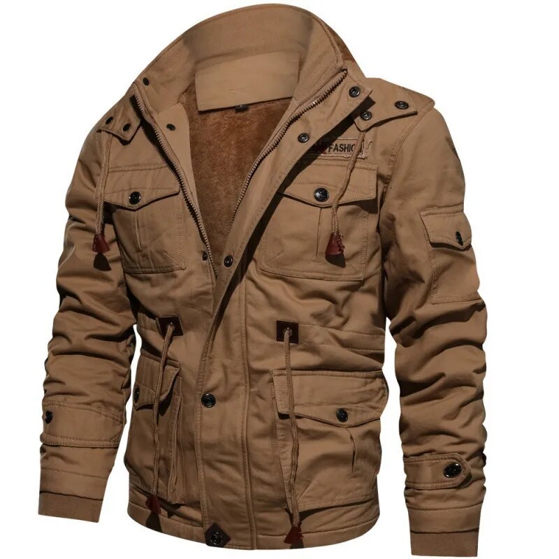 AK Fashion - Military winter jacket for men