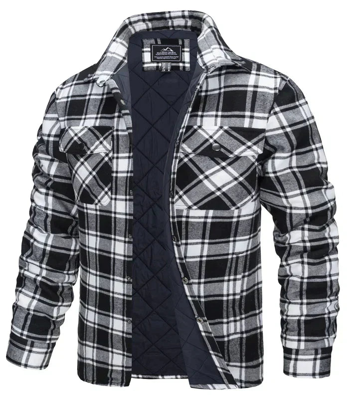 Lined flannel jacket