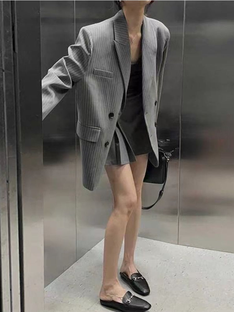 Grey city blazer