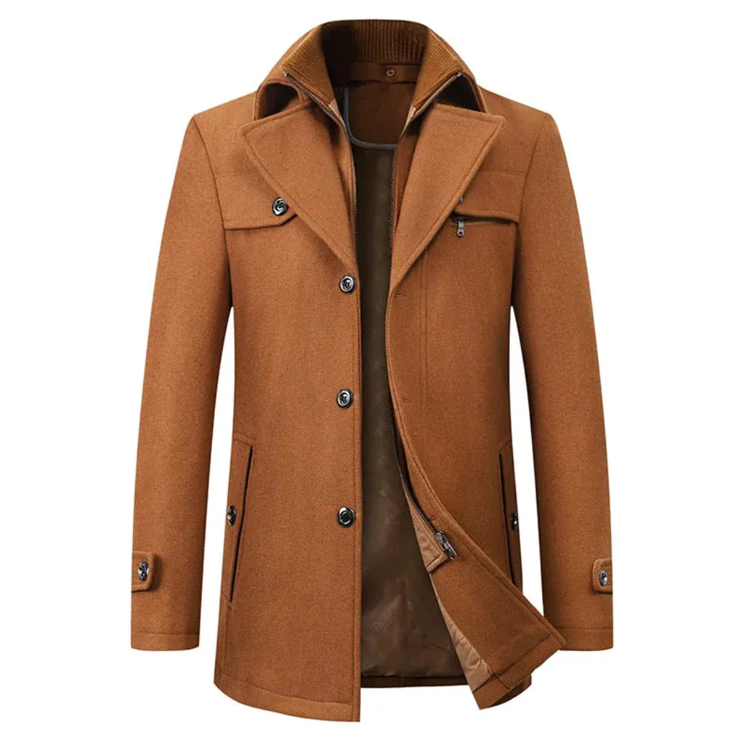 Earliman | Warm Winter Long Coat For Men