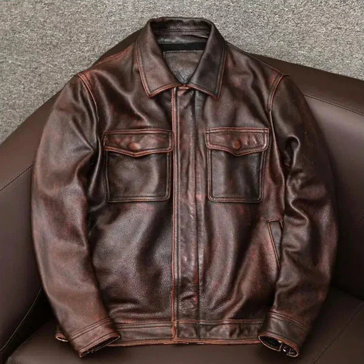 Zohar™ - Men's Leather Jacket