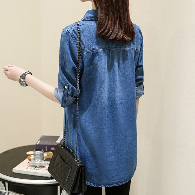 Kristianna - Long Denim Jacket