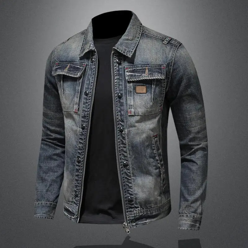 Antoine – Retro denim jacket for a vintage style