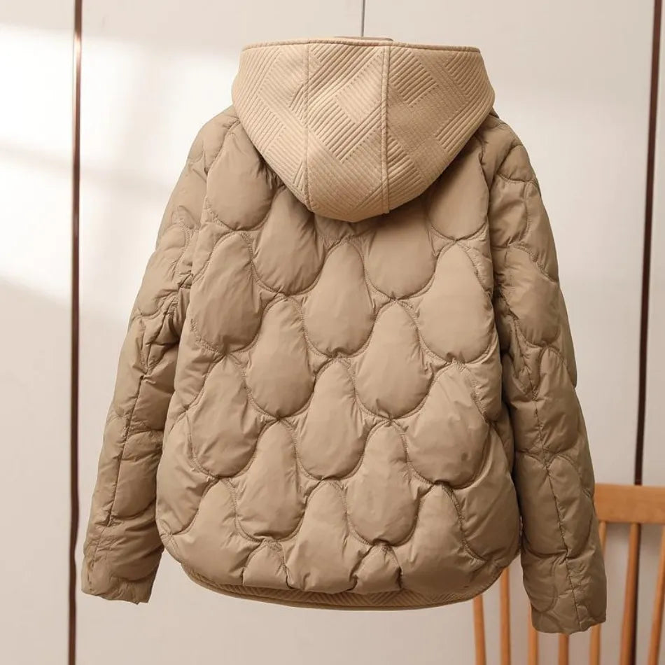 Elegant puffer jacket for women