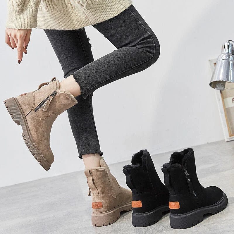 Warm winter boots for women