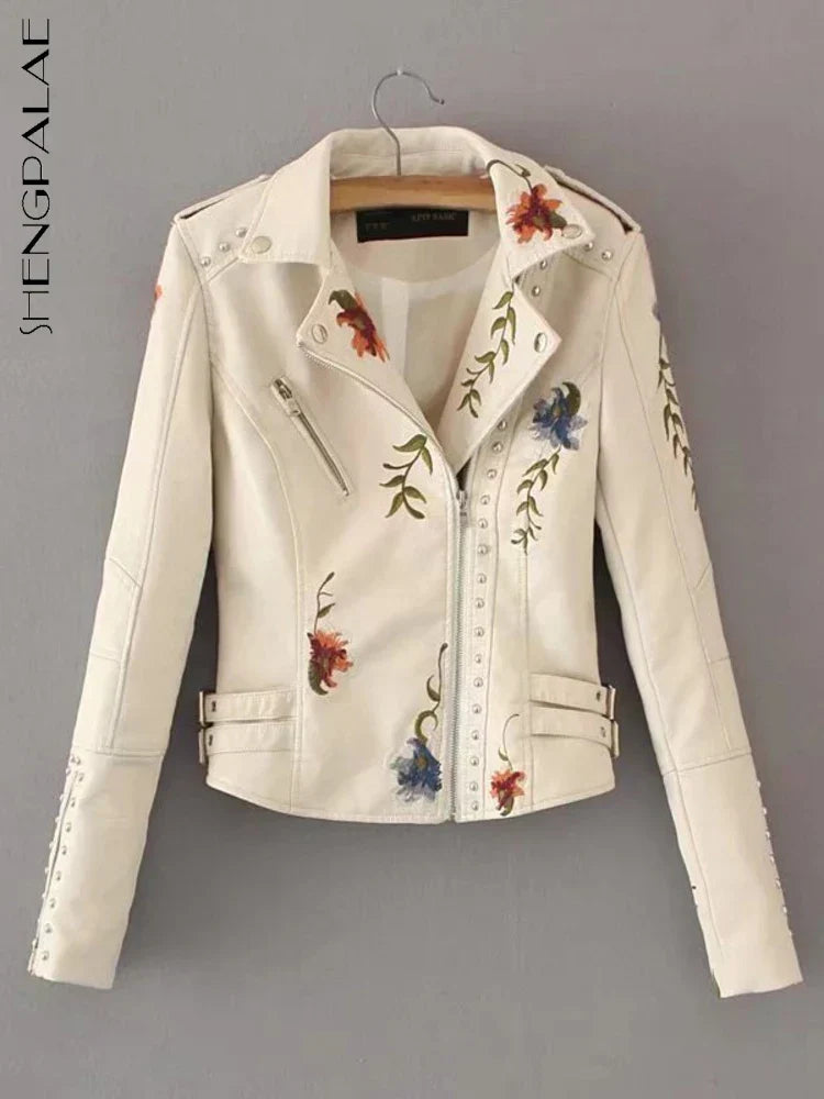 Syndra - elegant embroidered streetwear jacket